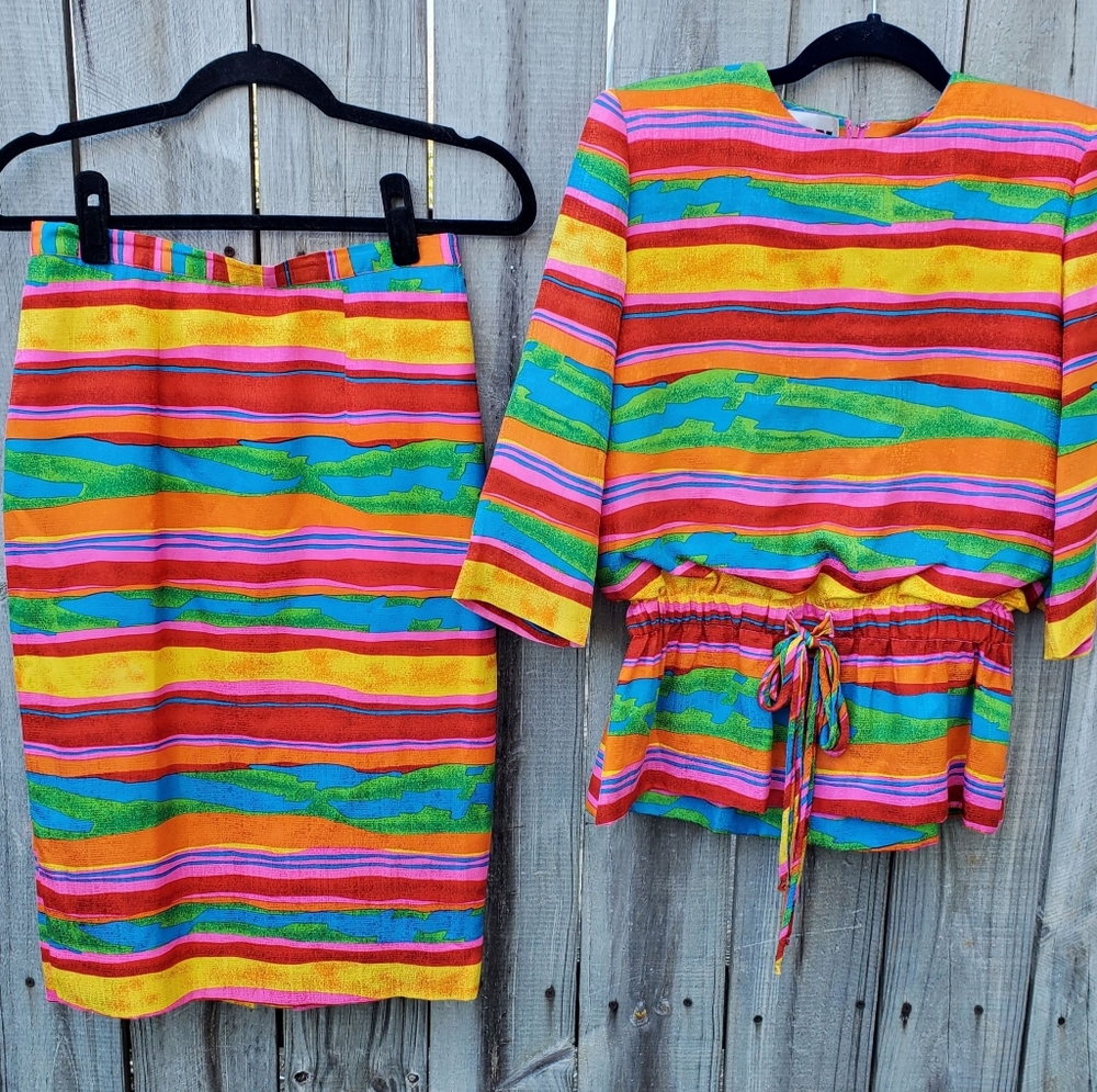 Vintage two piece 'fit